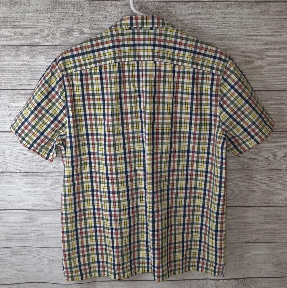 L.L. Bean Signature 1/4 Button-down Shirt Size Medium